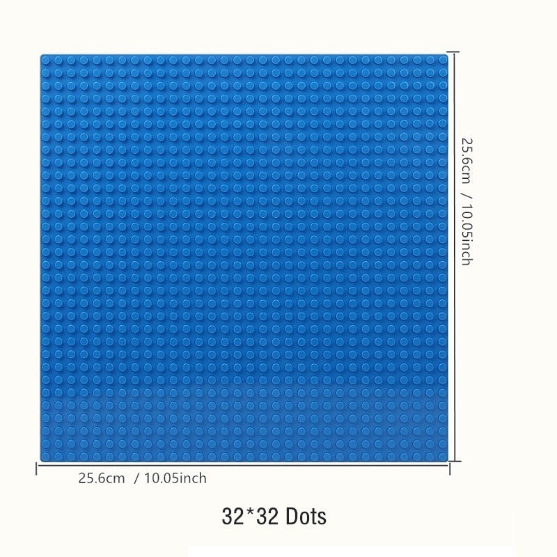 Base Plate 32*32 16X32 16X16 Dots Building Blocks Baseplate DIY Plastic Plate Classic Brick Accessories Kids Toy