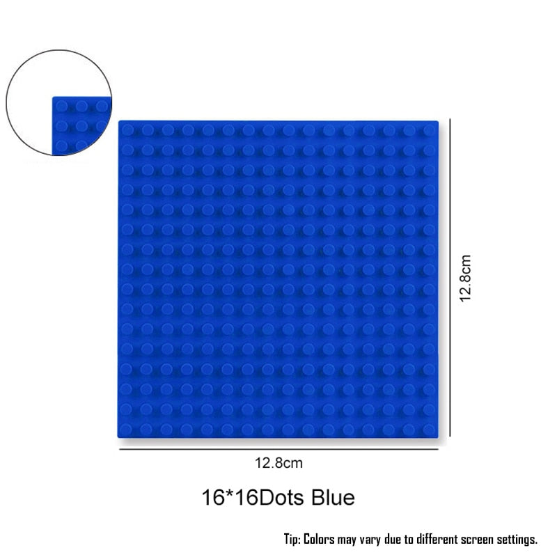 Base Plate 32*32 16X32 16X16 Dots Building Blocks Baseplate DIY Plastic Plate Classic Brick Accessories Kids Toy