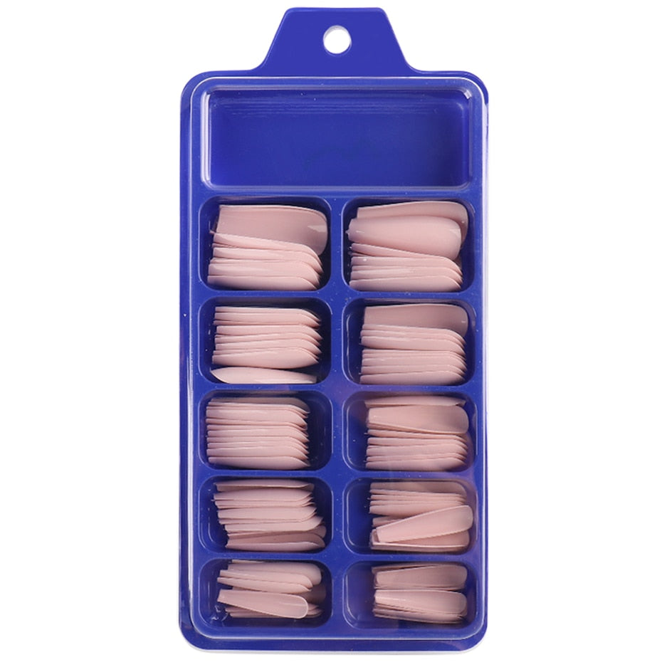 100pcs/box Coffin False Nail