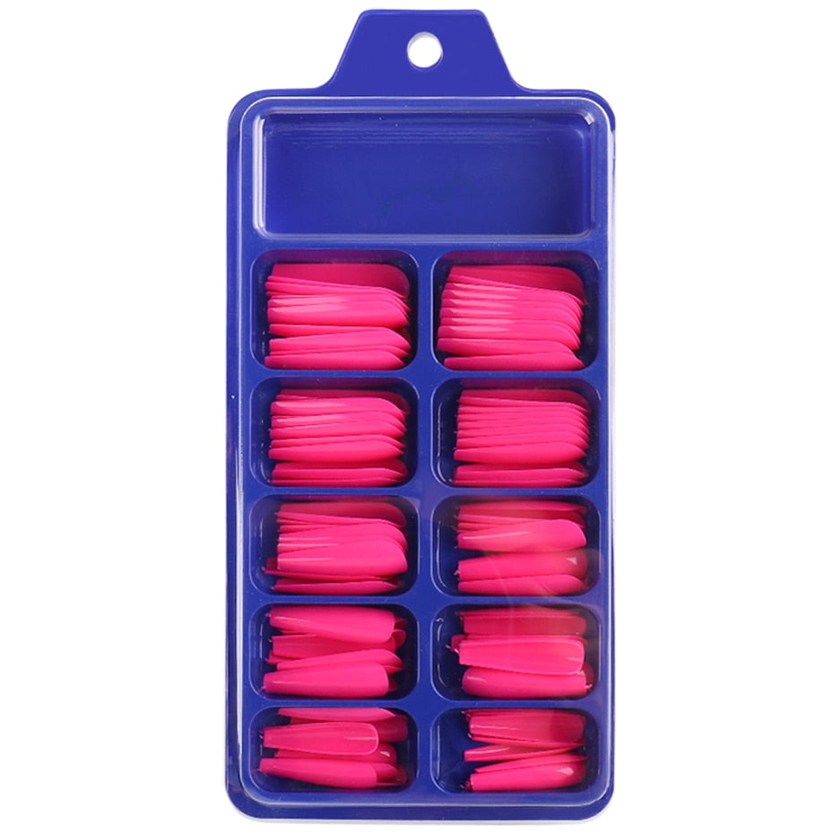100pcs/box Coffin False Nail