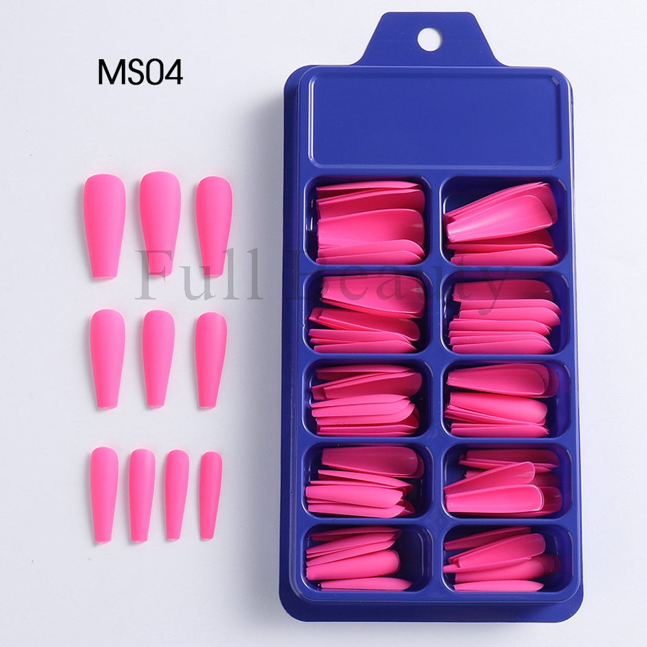 100pcs/box Coffin False Nail