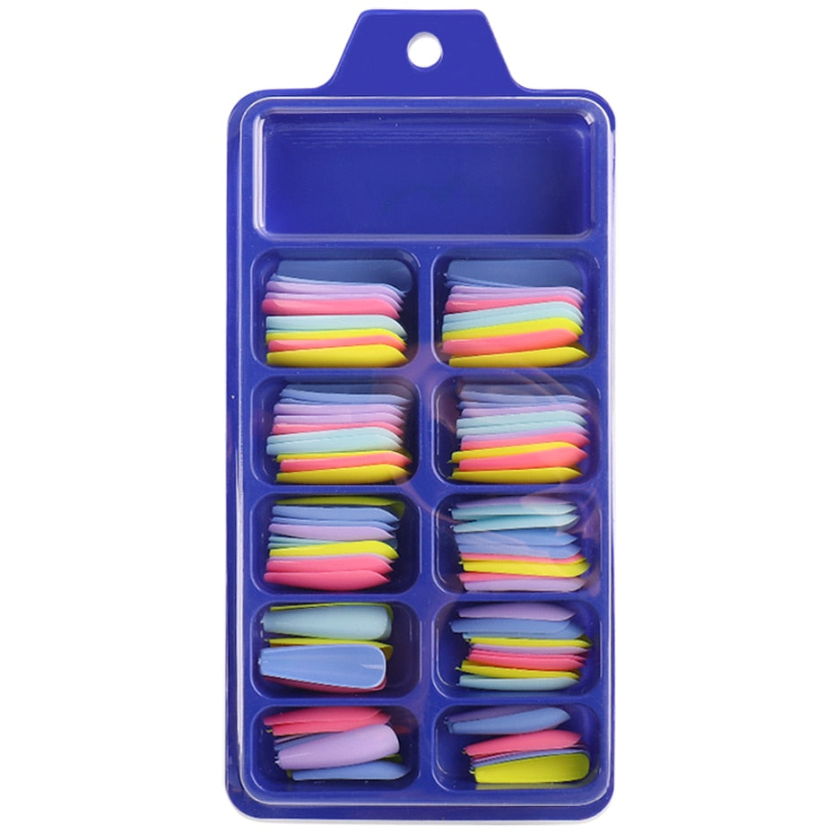 100pcs/box Coffin False Nail