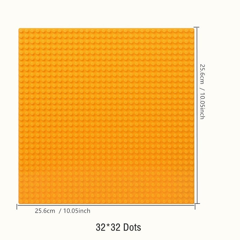 Base Plate 32*32 16X32 16X16 Dots Building Blocks Baseplate DIY Plastic Plate Classic Brick Accessories Kids Toy