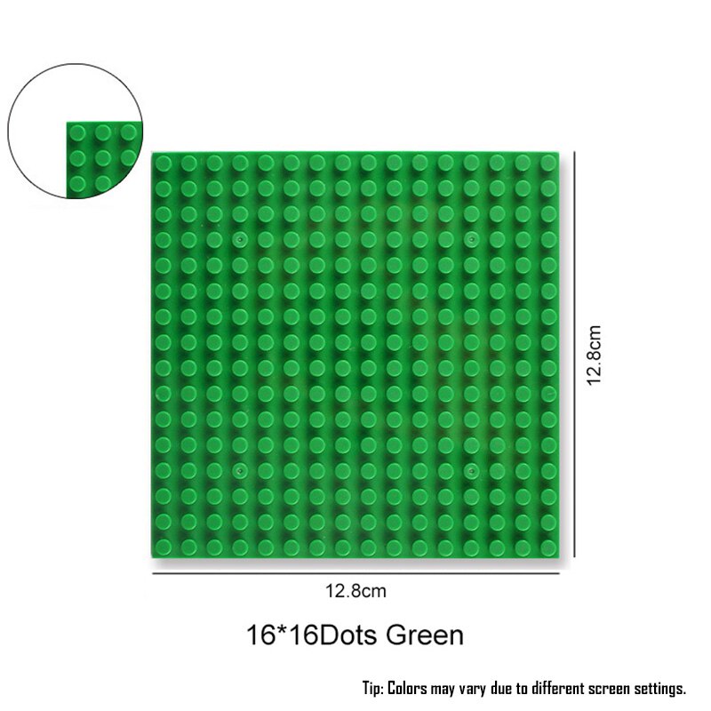 Base Plate 32*32 16X32 16X16 Dots Building Blocks Baseplate DIY Plastic Plate Classic Brick Accessories Kids Toy