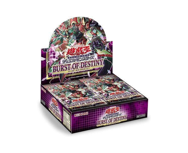 Yu-Gi-Oh! Cards Booster Box: Duel Monsters Burst Of Destiny