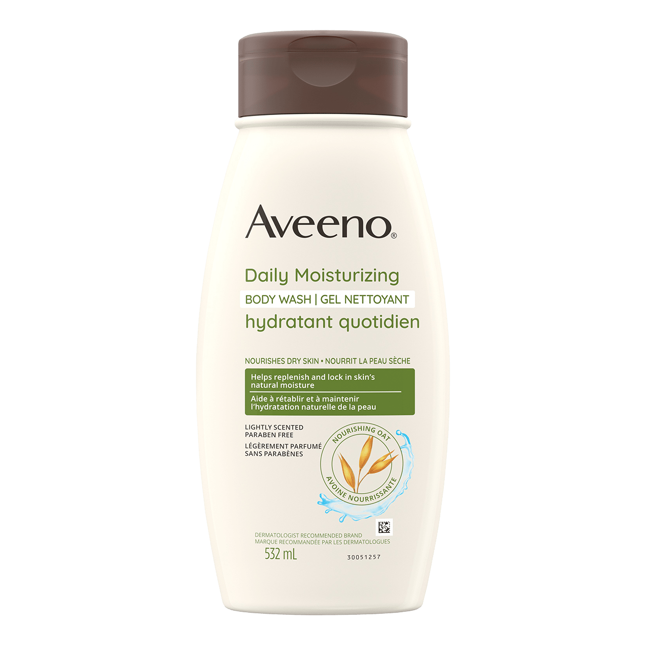 Aveeno - Daily Moisturizing Body Wash - Lightly Scented | 532 mL