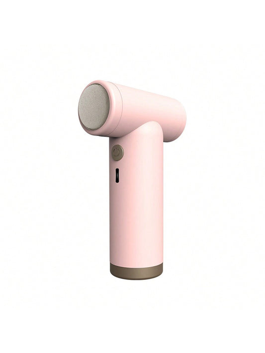 1pc Usb Charging Portable Mini Electric Foot File With Durable Quartz Grinding Head And Automatic Induction Function For Efficient Removal Of Dead Skin And Calluses