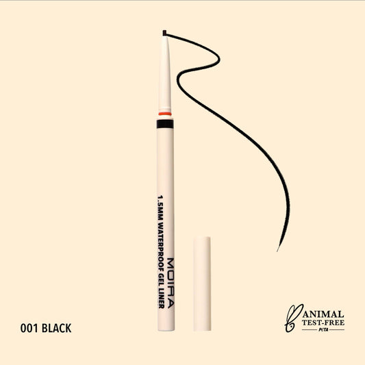 1.5MM Waterproof Gel Liner (001, Black)