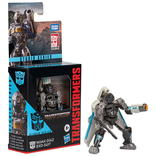 Transformers Studio Series - Rise of the Beasts - Core Class Noah Diaz Exo-Suit Action Figure F7491