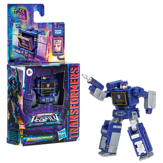 Transformers Generations Legacy - Core Class Soundwave Action Figure (F3509)