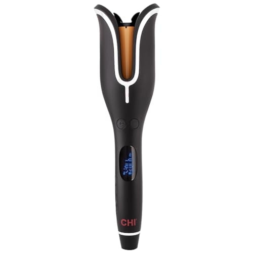 CHI Spin N Curl in Onyx Black. Ideal for Shoulder-Length Hair between 6-16�?inches.