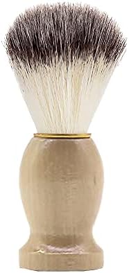 ccHuDE Men's Shaving Brush with Wood Handle Shave Brushes Shave Cream Brush for Men Hair Salon Tool