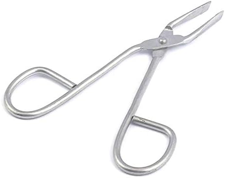 SLANT TIP SCISSOR HANDLED TWEEZERS - SCISSOR-HANDLE TO ENSURE FAST, BALANCED, CONTROL EVERY TIME by G.S ONLINE STORE