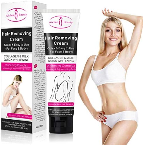 AICHUN BEAUTY Hair Removal Cream Depilatory Body Legs Bikini Natural Painless 100ml