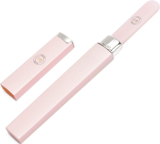 Best Crystal Glass Nail File for Women - Nail File & Travel Case - Nail File Set for Women - Heavy Duty Nail File for Natural Nails, Gel - Professional Nail Shaper - Nail Essentials - Pink 2mm