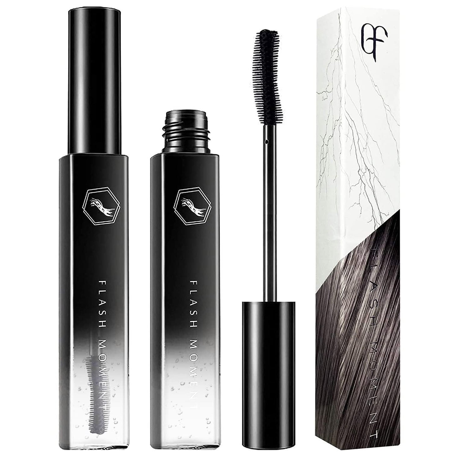 2 Pack Anti Frizz Hair Flyaway Tamer- Hair Finishing Stick- Baby Hair Brush- Edge Brush for Baby Hair Frizzy Hair Products Glue Spray Hair Wax Stick Hair Gel For Women- Hair Mascara Flyaway Hair Stick