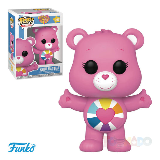 Care Bears #1204 - Care Bears 40th - Hopeful Heart Bear Vinyl Figure (61556) LOW STOCK