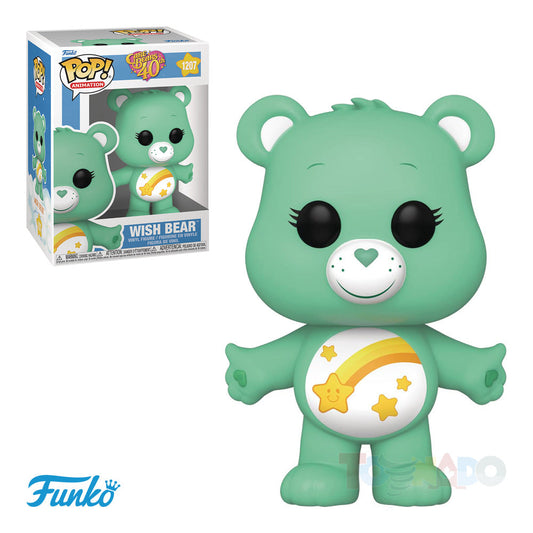 Care Bears #1207 - Care Bears 40th - Wish Bear Vinyl Figure (61559) LOW STOCK