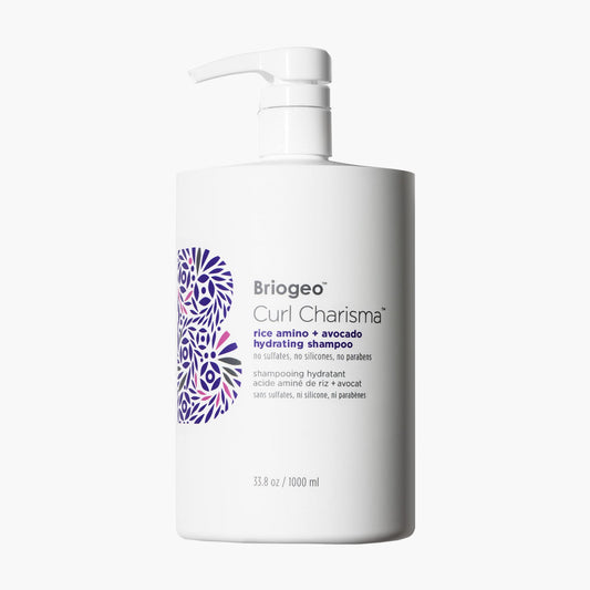 Briogeo Curl Charisma Hydrating Shampoo, Define and Moisturize Wavy, Curly, and Coily Hair, Vegan, Phalate & Paraben-Free, 33.8 oz