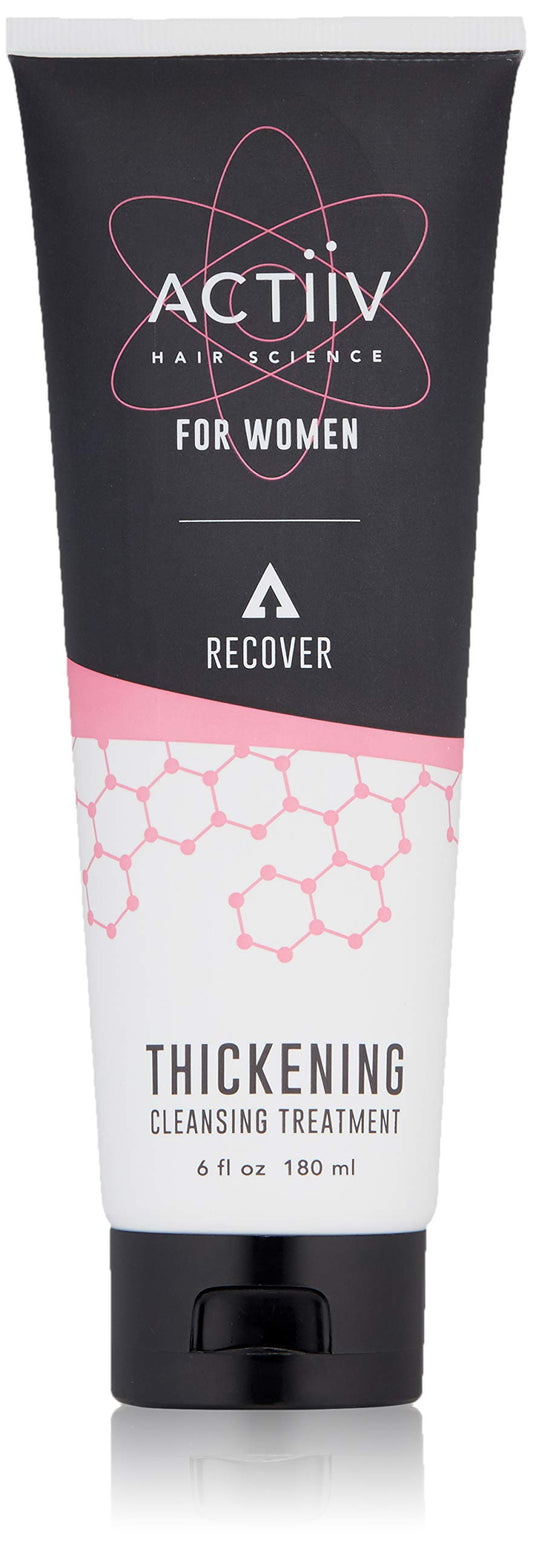 ACTIIV Recover Thickening Cleansing Hair Loss Shampoo Treatment for Women, 6 Fl Oz