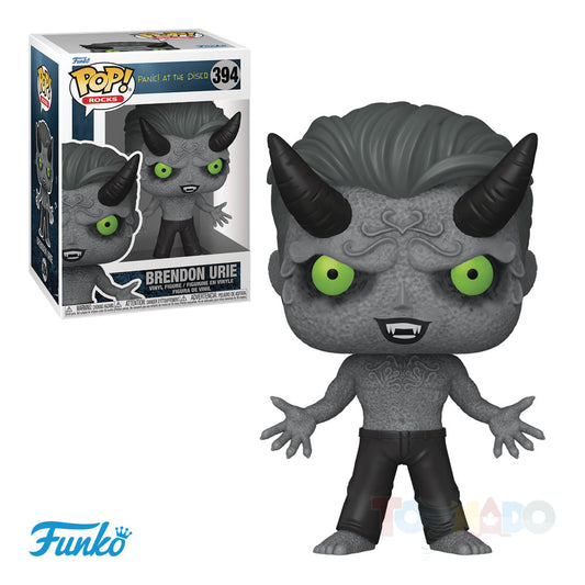 [PRE-ORDER] Funko Pop! Rocks #394 - Panic! At The Disco - Brendon Urie (Demon) Vinyl Figure (75396)