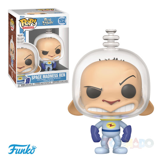 [PRE-ORDER] Funko Pop! Television #1532 - Ren & Stimpy - Ren (Space Suit) Vinyl Figure (75744)
