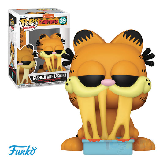 [PRE-ORDER] Funko Pop! Comics #39 - Garfield - Garfield (With Lasagna Pan) Vinyl Figure (80161)