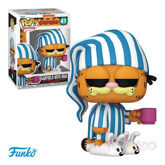 [PRE-ORDER] Funko Pop! Comics #41 - Garfield - Garfield (With Mug) Vinyl Figure (80162)
