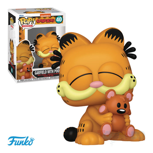 [PRE-ORDER] Funko Pop! Comics #40 - Garfield - Garfield (With Pookie) Vinyl Figure (80163)