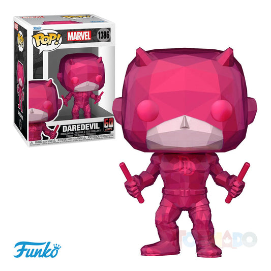 [PRE-ORDER] Funko Pop! Marvel #1386 - Daredevil (60th Anniversary) Facet Vinyl Figure (81049)
