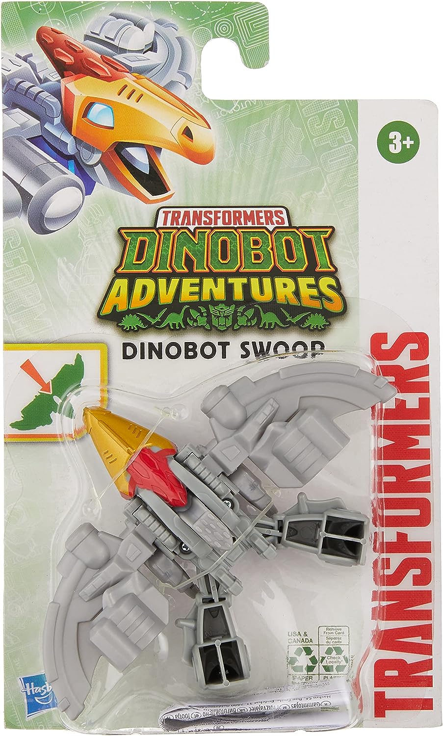 Transformers Dinobot Adventures - Dinobot Swoop Figures (F3107)