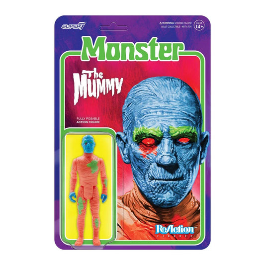 Super7 ReAction Figures - Universal Monsters - The Mummy (Costume Colors) Action Figure LOW STOCK