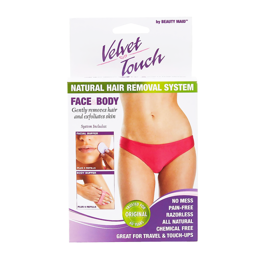 Velvet Touch - Face & Body Natural Hair Removal System