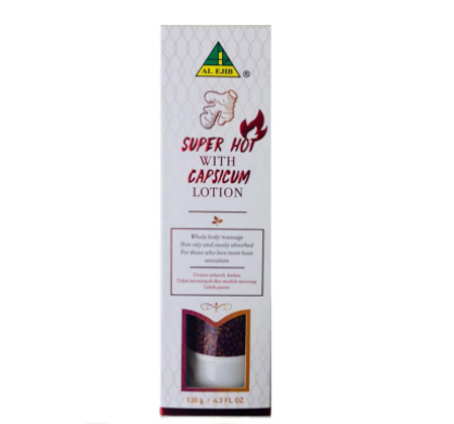 Al Ejib, Lotion Super Hot with Capsicum, 130 g