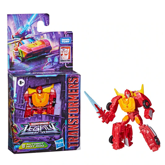 Transformers Generations Legacy - Core Class Hot Rod Action Figure (F3012)