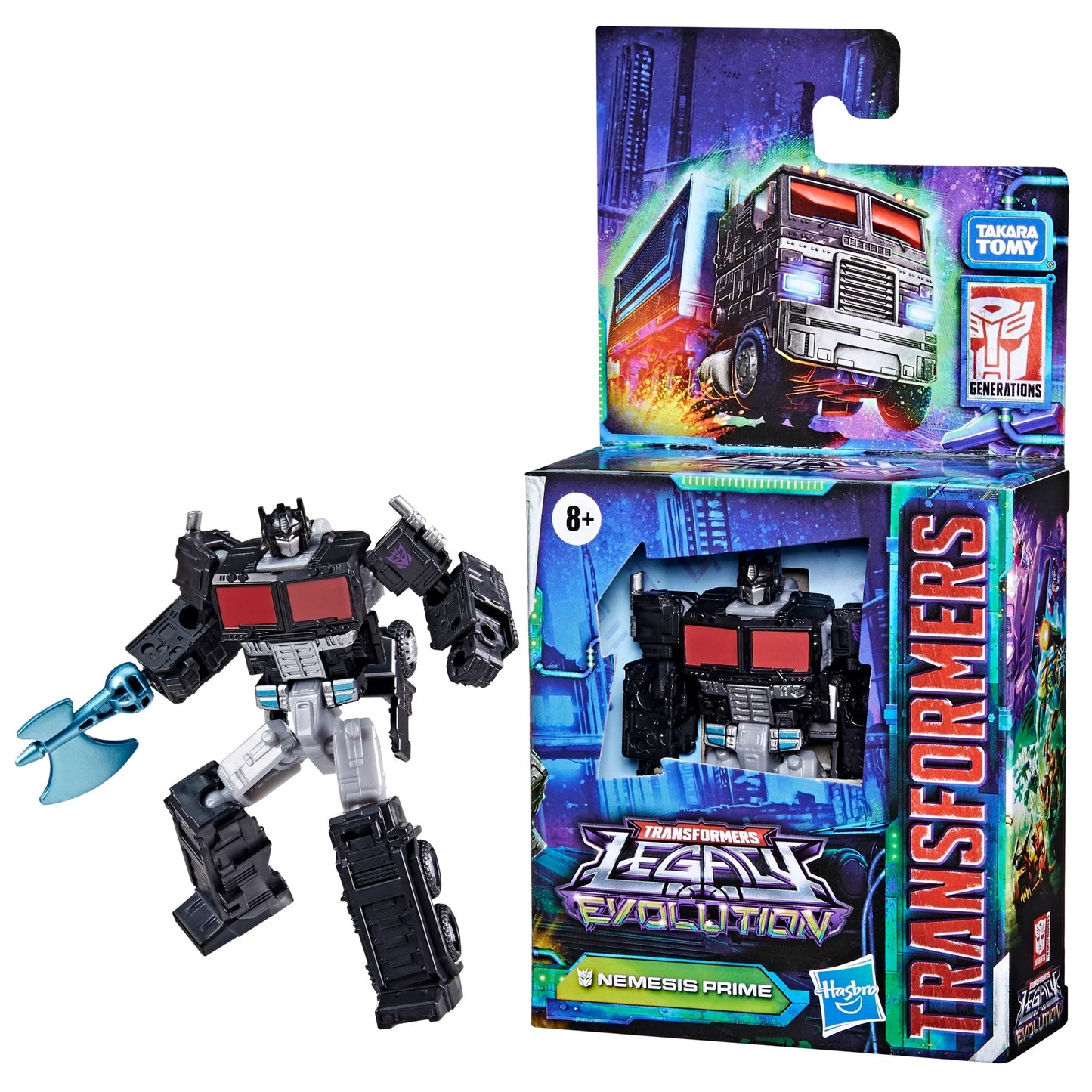 Transformers: Legacy Evolution - Core Nemesis Prime Action Figure (F7180)