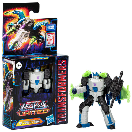 Transformers: Legacy United - Core Class Energon Universe Megatron Action Figure (F8517)