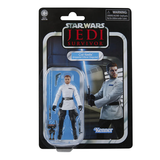 [PRE-ORDER] Star Wars: The Vintage Collection - Jedi :Survivor - Cal Kestis (Imperial Officer Disguise) Action Figure (F9979)