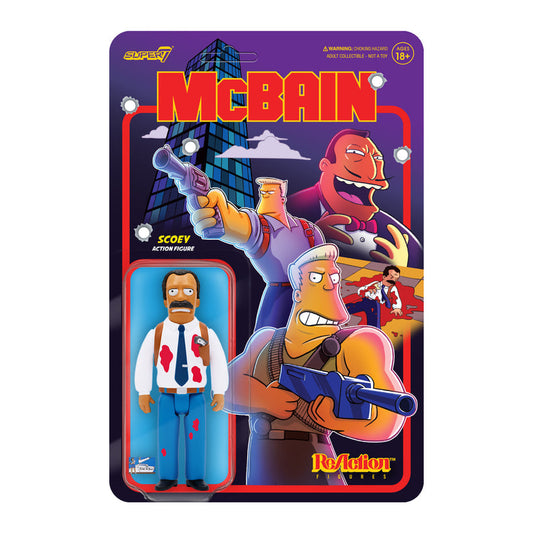The Simpsons ReAction Wave 1 McBain - Scoey