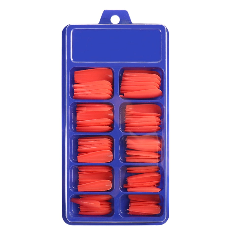 100pcs/box Coffin False Nail