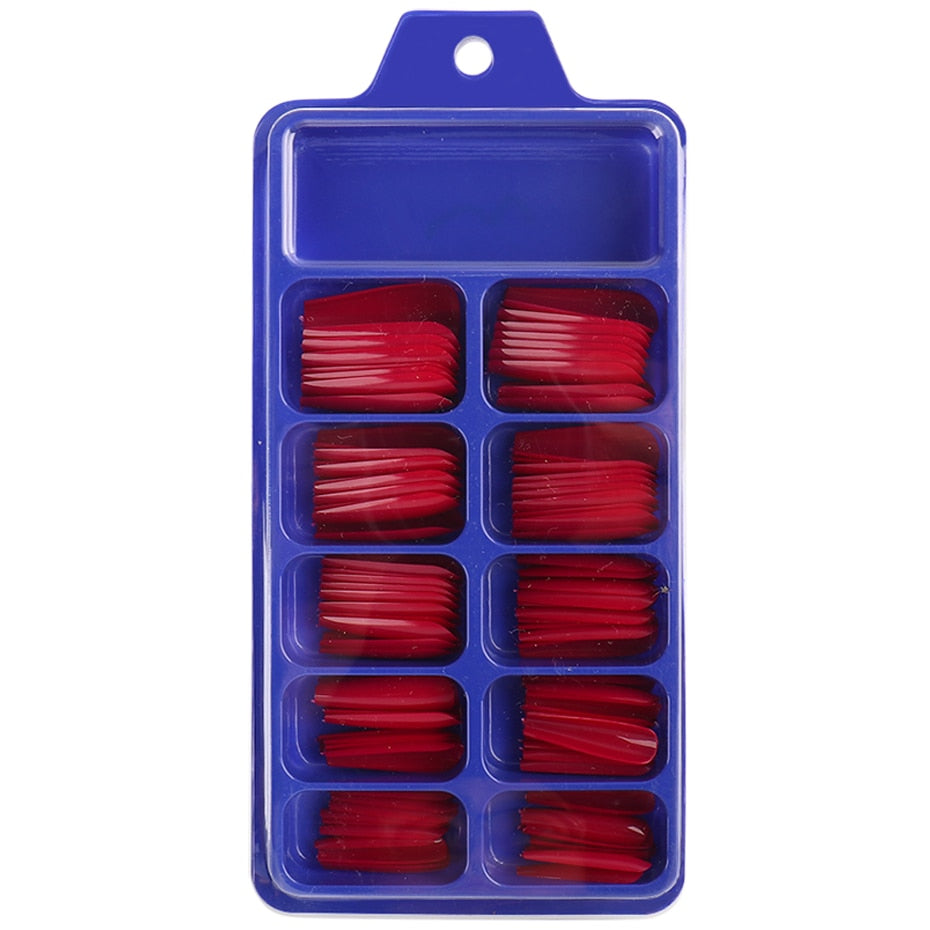 100pcs/box Coffin False Nail