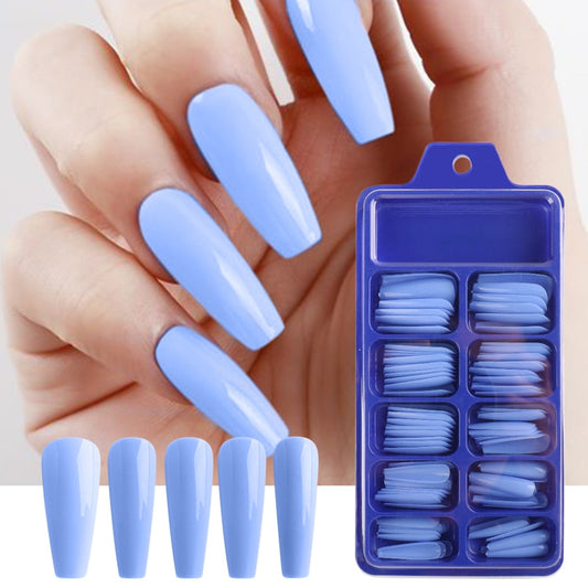 100pcs/box Coffin False Nail