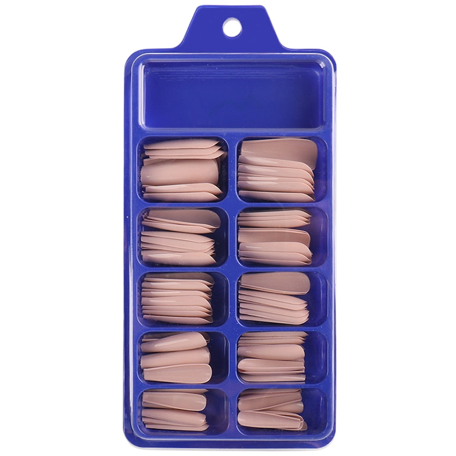 100pcs/box Coffin False Nail