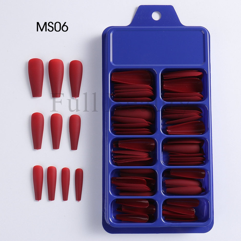 100pcs/box Coffin False Nail