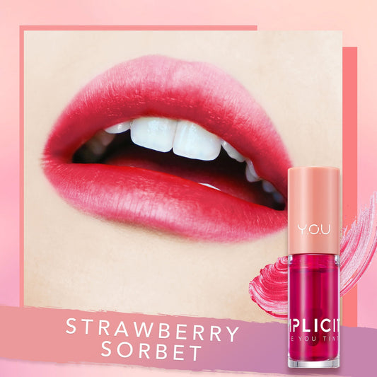 Y.O.U , The Simplicity Love You Tint 03 Strawberry Sorbet , 6 G