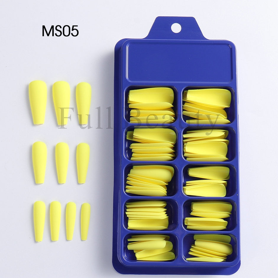 100pcs/box Coffin False Nail