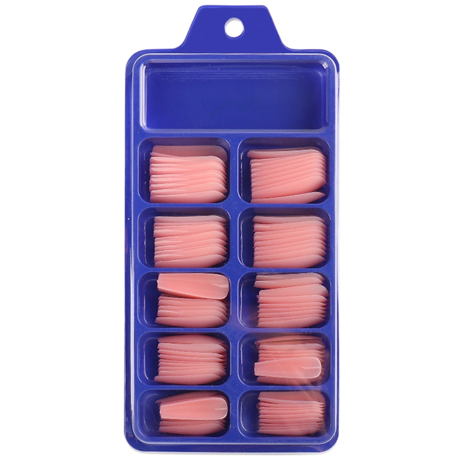 100pcs/box Coffin False Nail