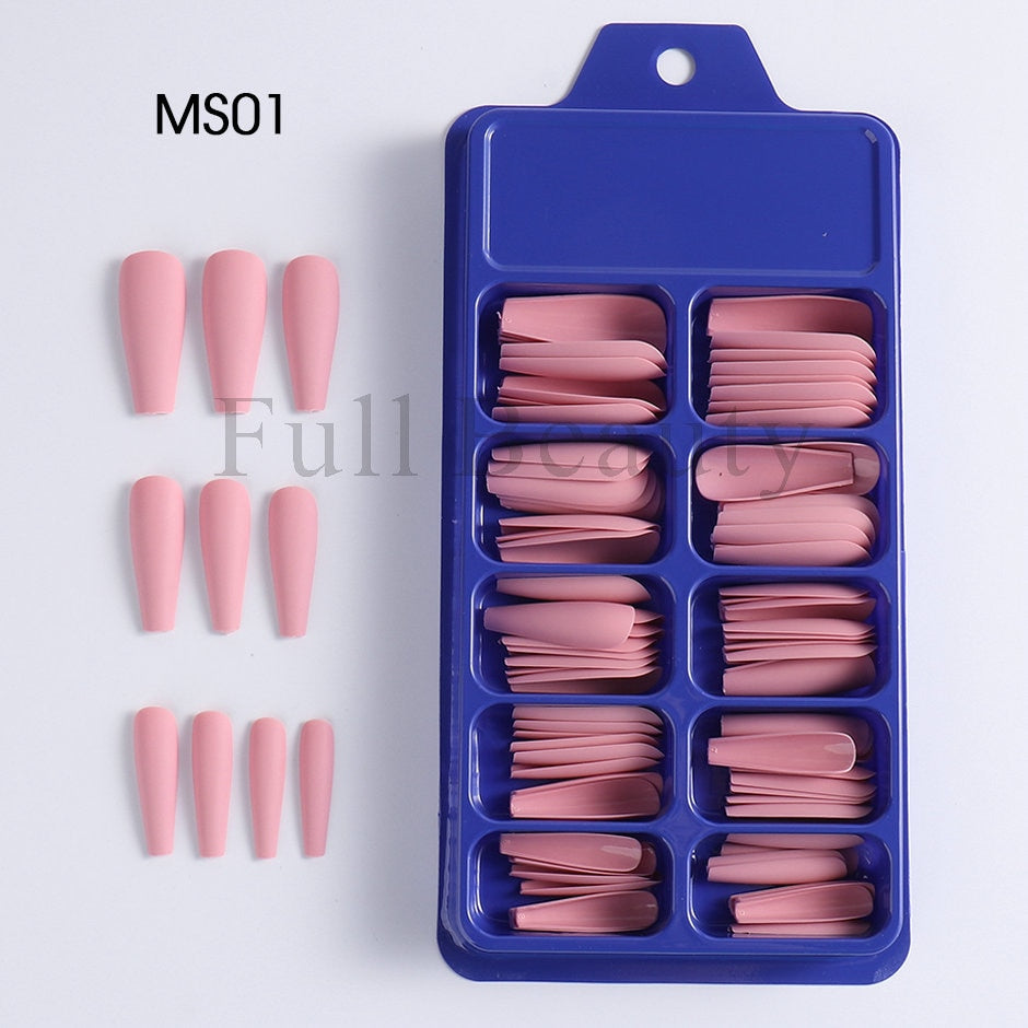 100pcs/box Coffin False Nail