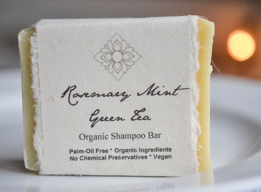 Unearth Malee Rosemary Mint Shampoo Bar