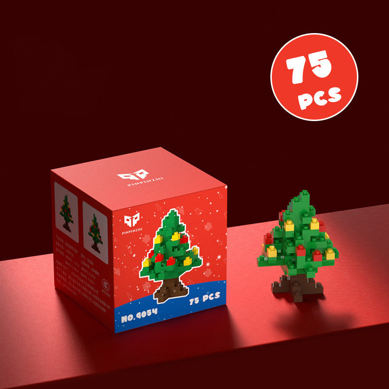 Christmas Building Blocks Assembling Educational Toys Christmas gifts